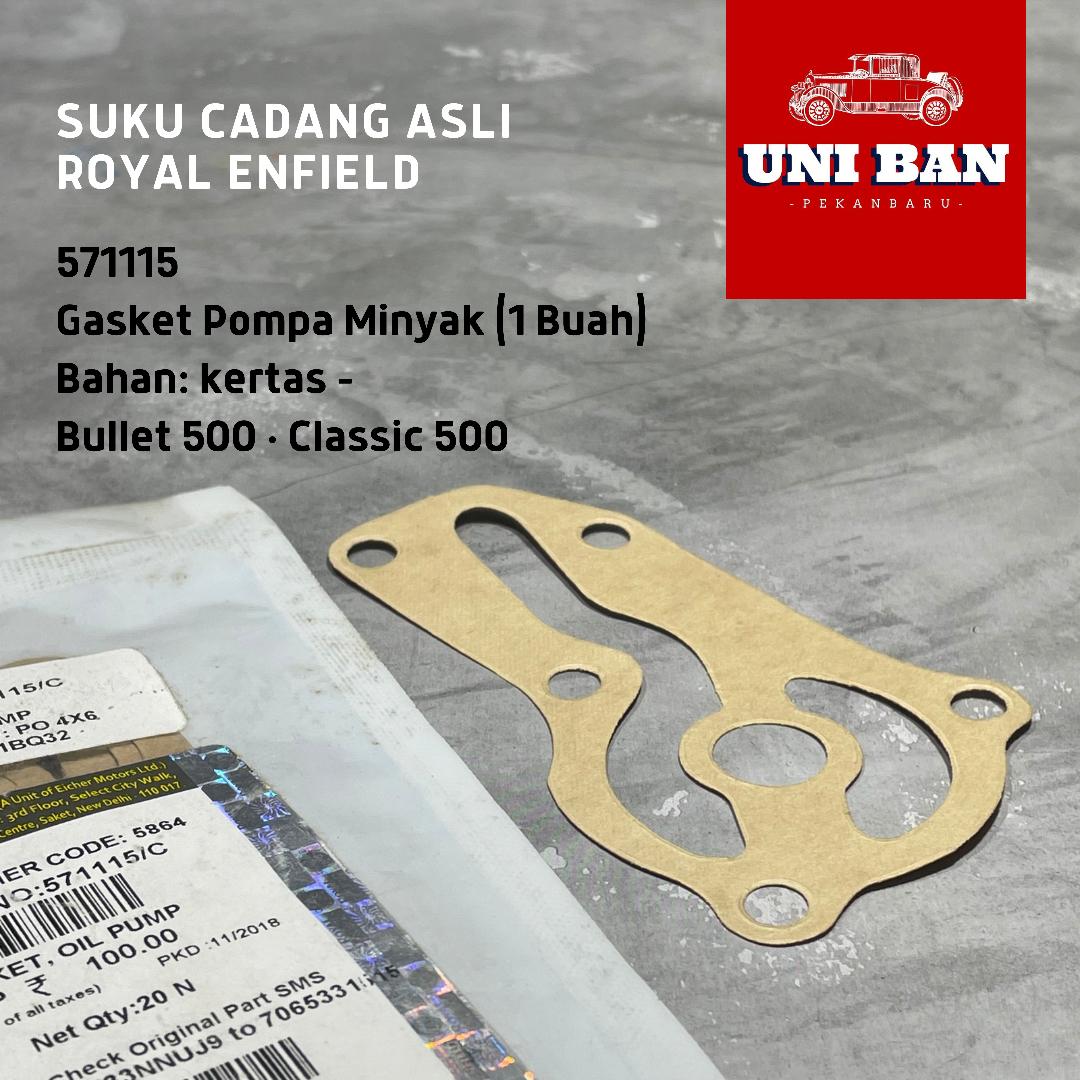 Gasket Paking Pompa Minyak 571115 Classic 500 - Royal Enfield ASLI