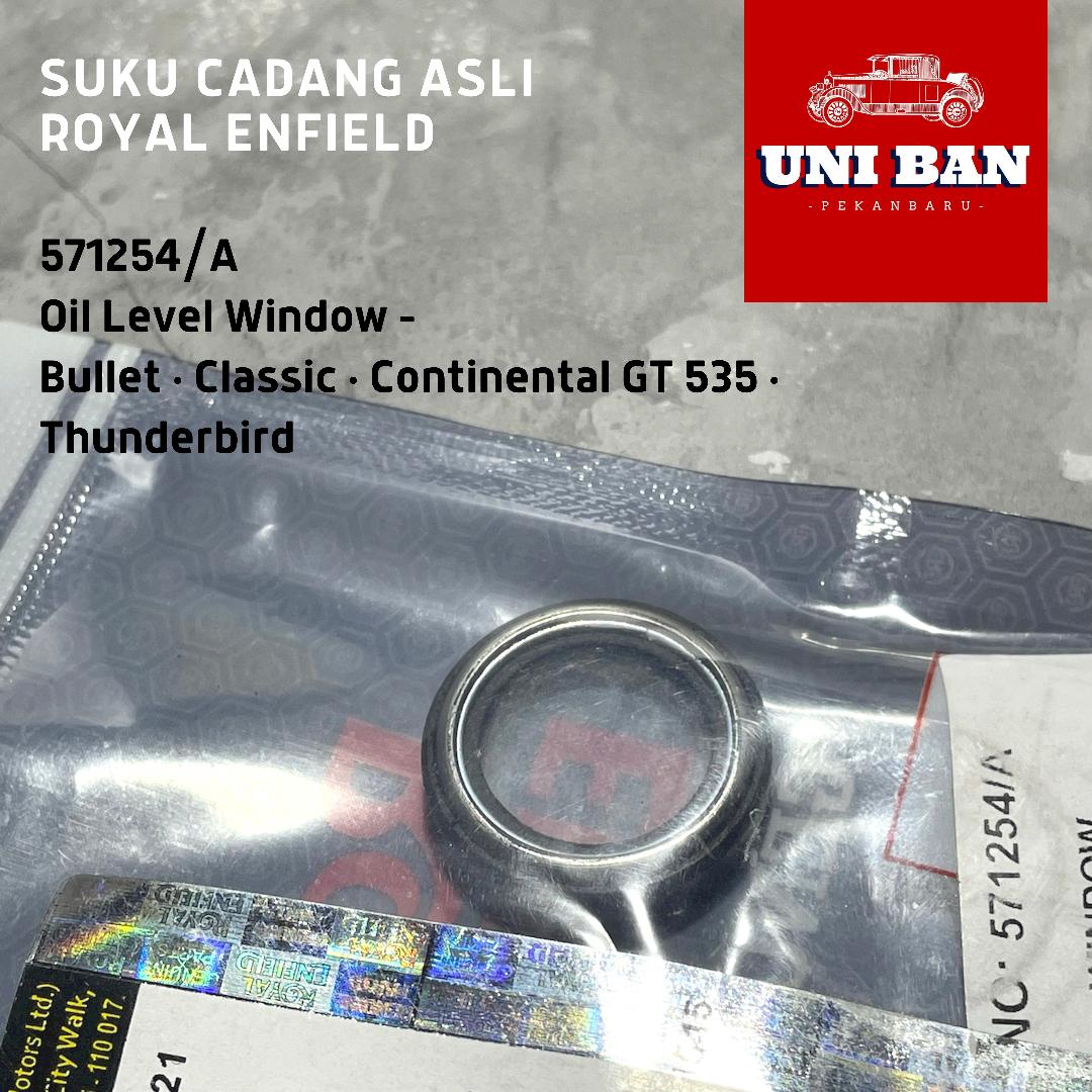 Kaca Oli 571254/A Oil Level Window Bullet Classic - Royal Enfield ASLI
