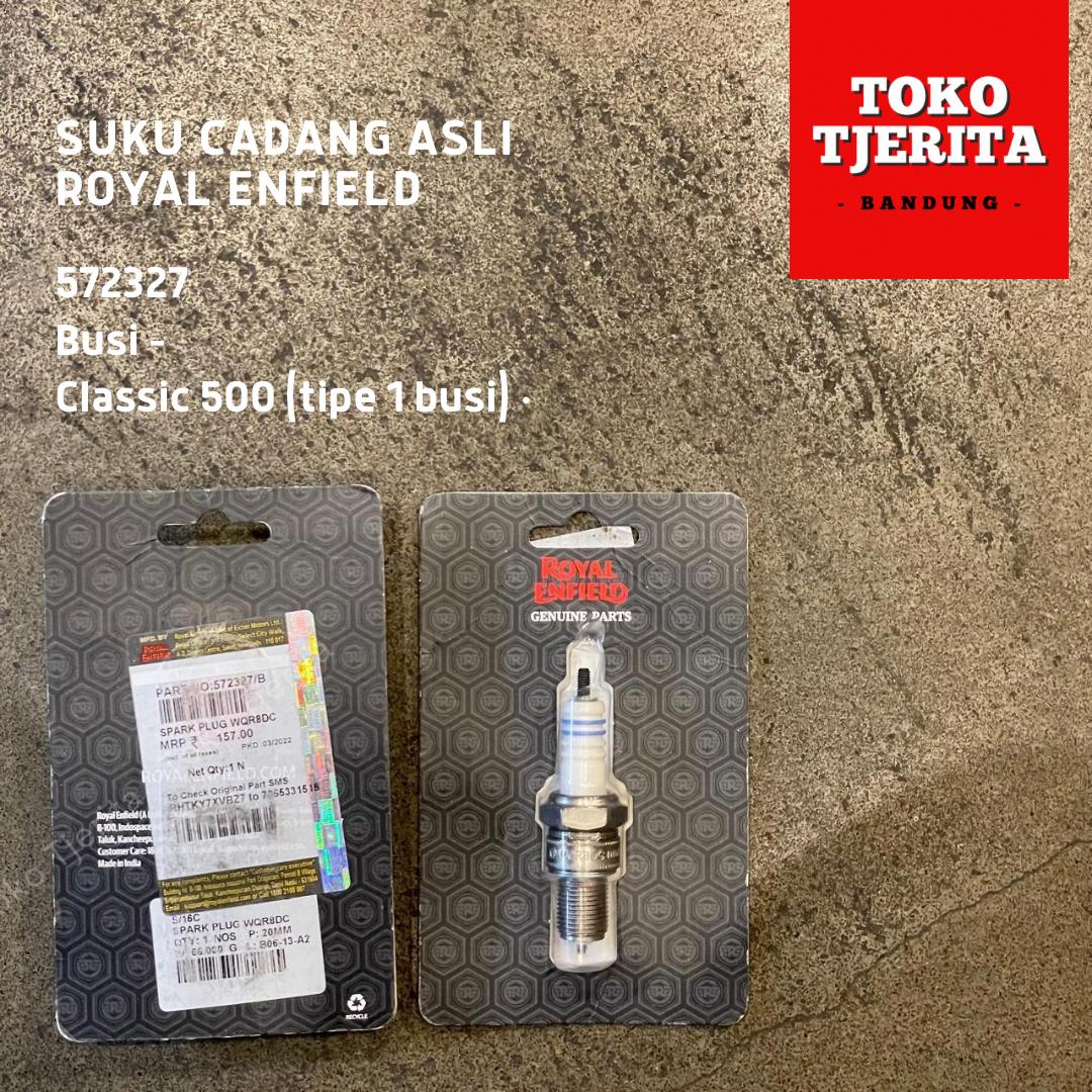 Busi WQR8DC Classic 500 Tipe 1 Busi 572327 - Royal Enfield ASLI