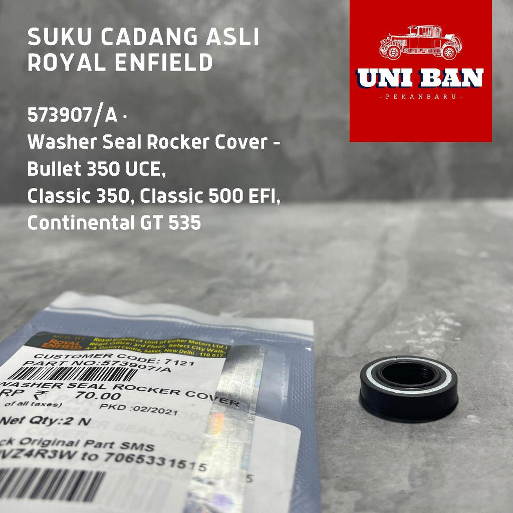 Seal Baut Tutup Klep ( Kecil ) Classic 573907/A - Royal Enfield ASLI