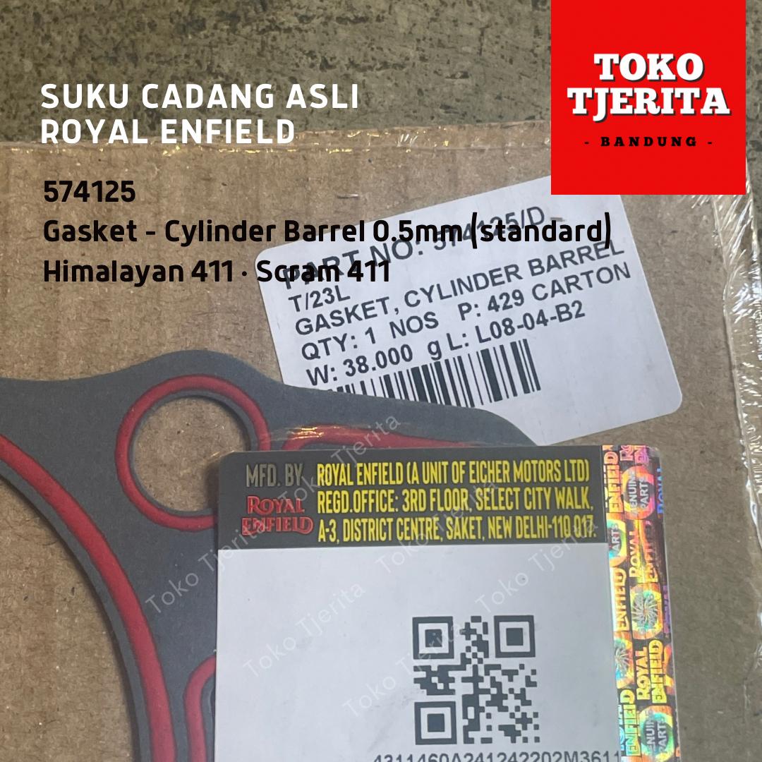Paking Gasket Cylinder Barrel Himalayan 411 Scram 574125 - Royal Enfield ASLI