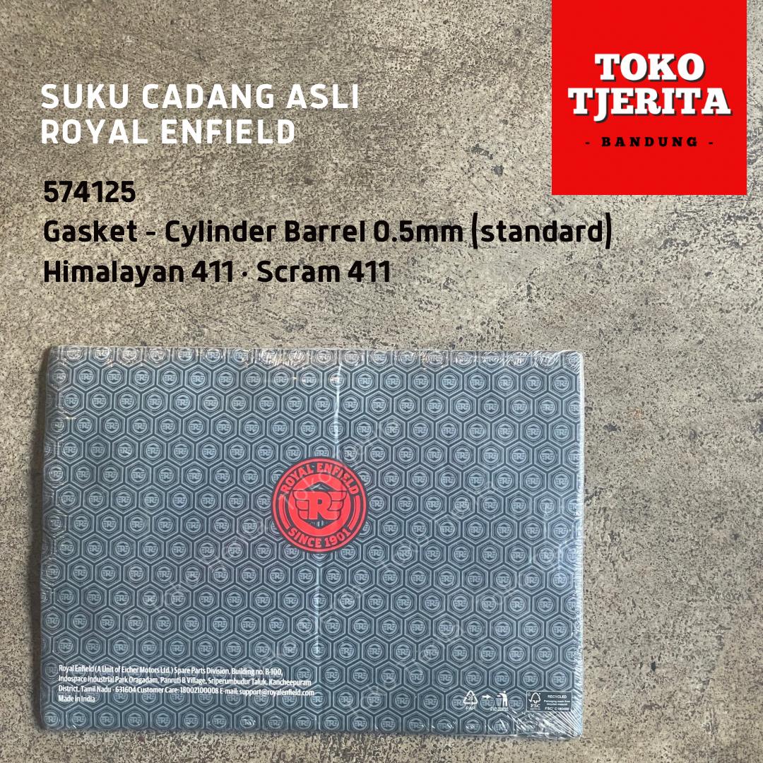 Paking Gasket Cylinder Barrel Himalayan 411 Scram 574125 - Royal Enfield ASLI