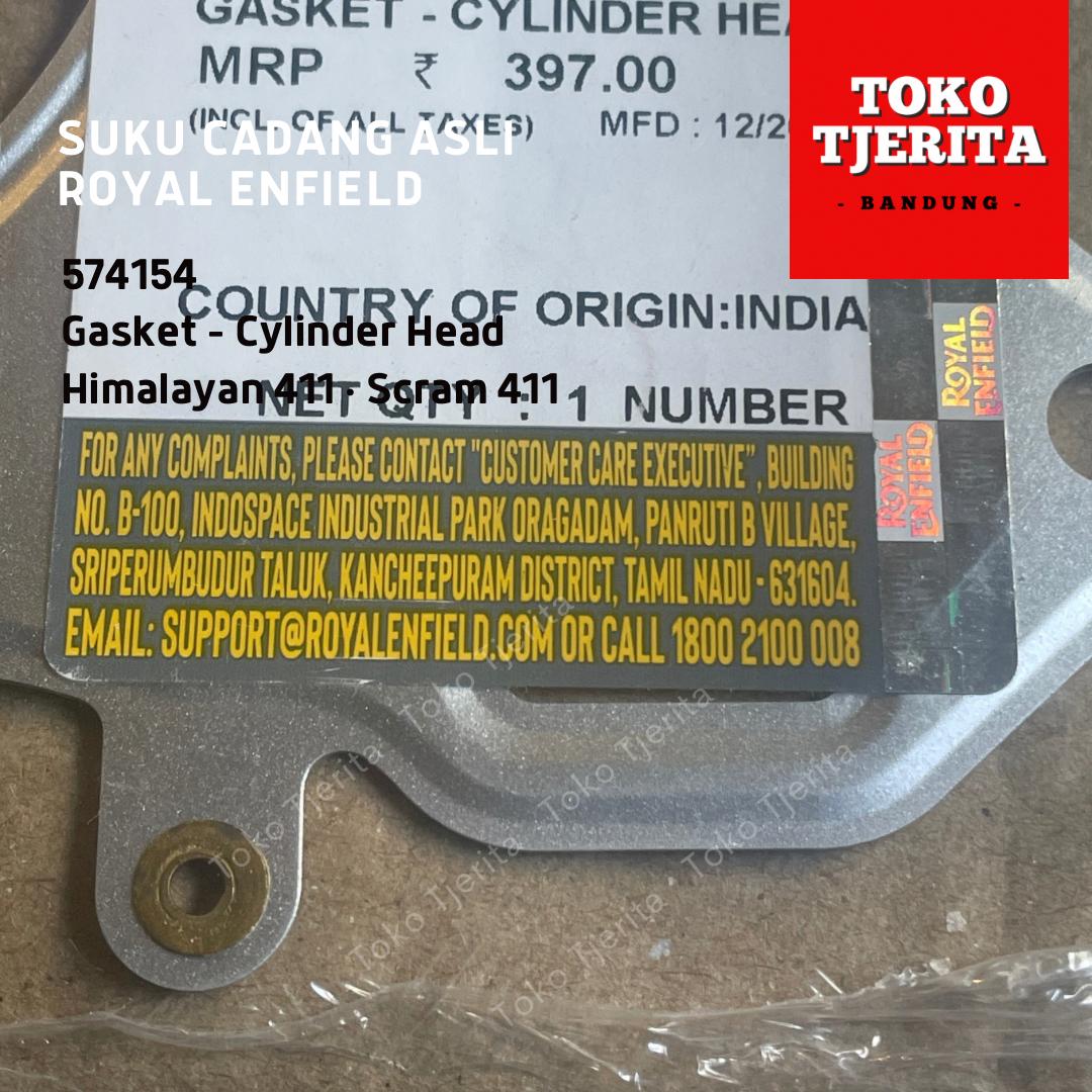 Paking Gasket Cylinder Head Himalayan 411 Scram 574154 - Royal Enfield ASLI