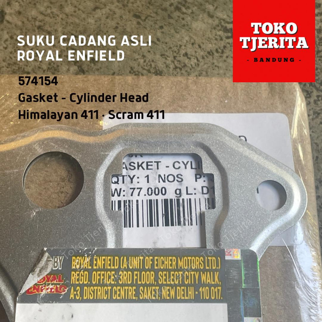 Paking Gasket Cylinder Head Himalayan 411 Scram 574154 - Royal Enfield ASLI