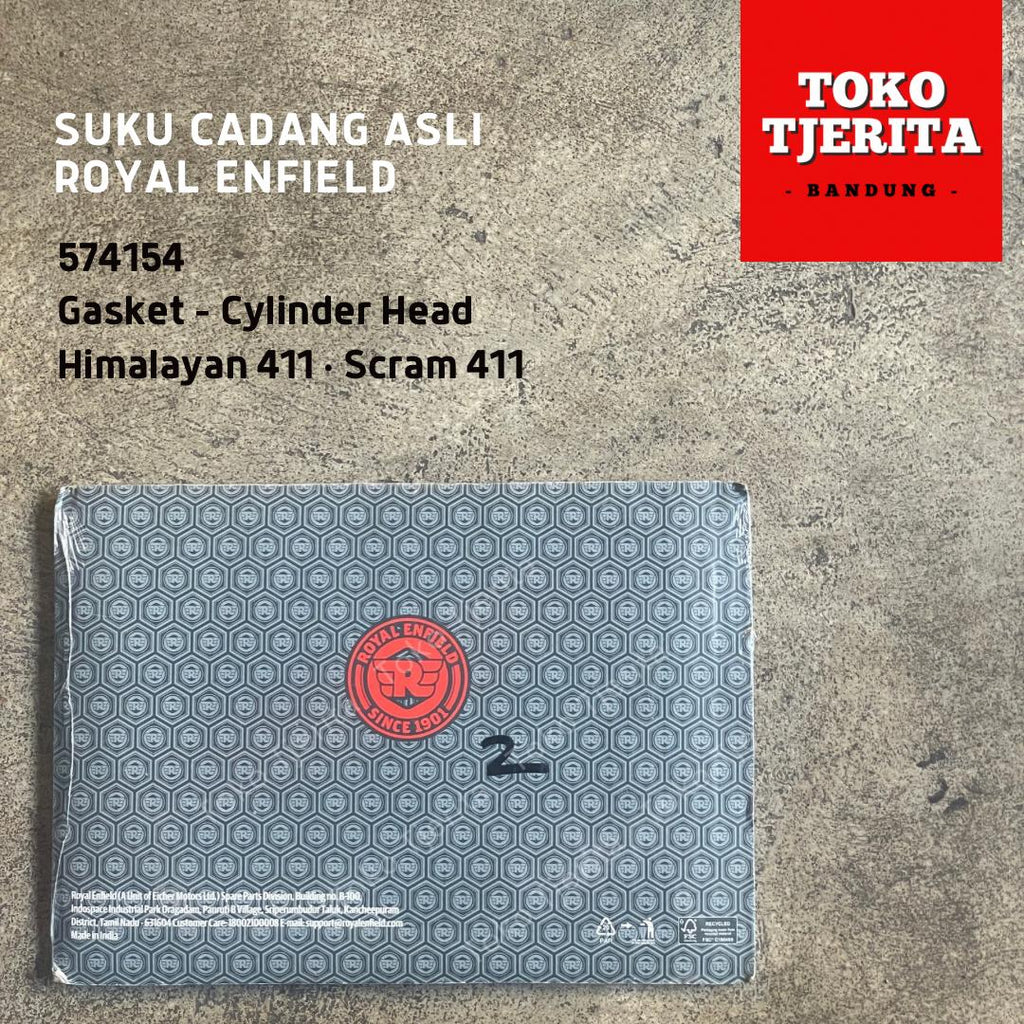 Paking Gasket Cylinder Head Himalayan 411 Scram 574154 - Royal Enfield ASLI