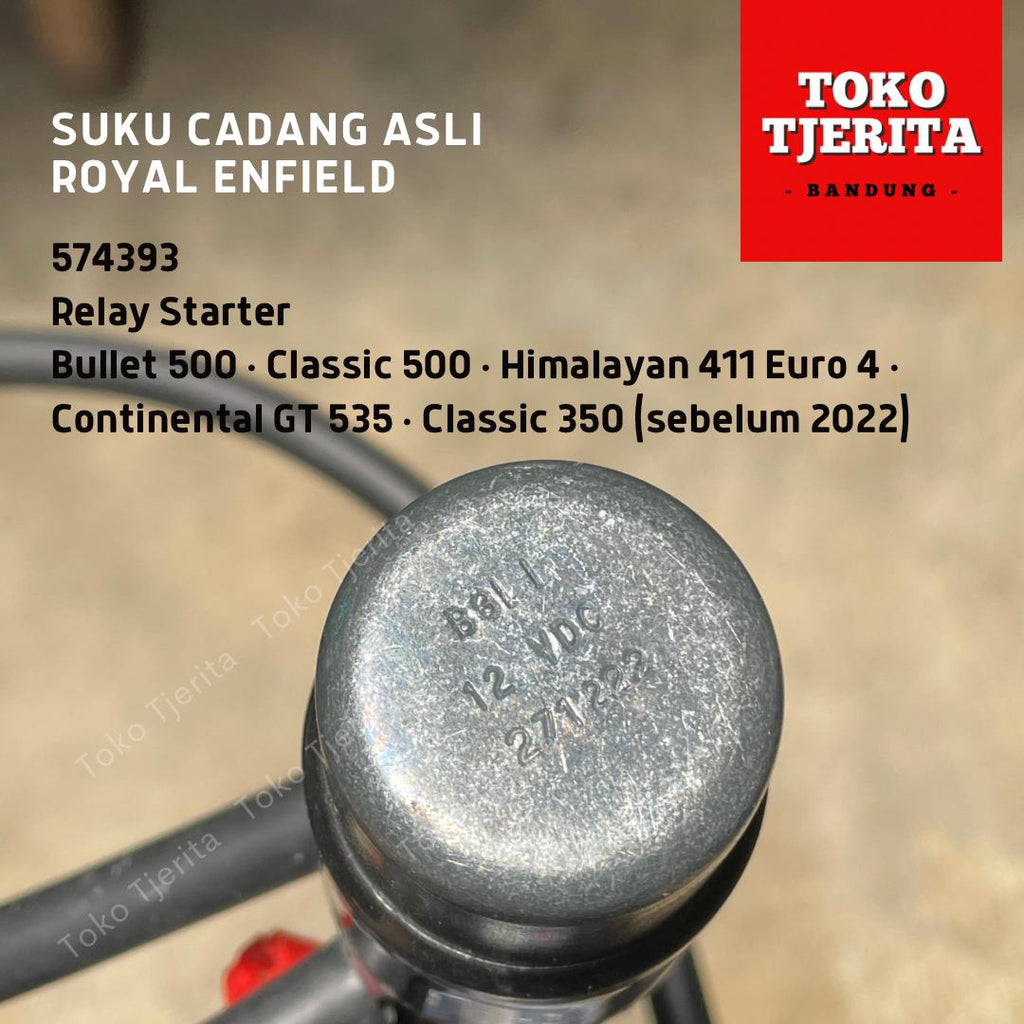 Relay Starter Himalayan Euro 4 Classic 500 574393 Royal Enfield ASLI