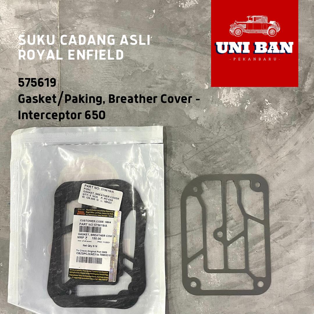 Paking Gasket Breather Cover Interceptor 575619 - Royal Enfield ASLI