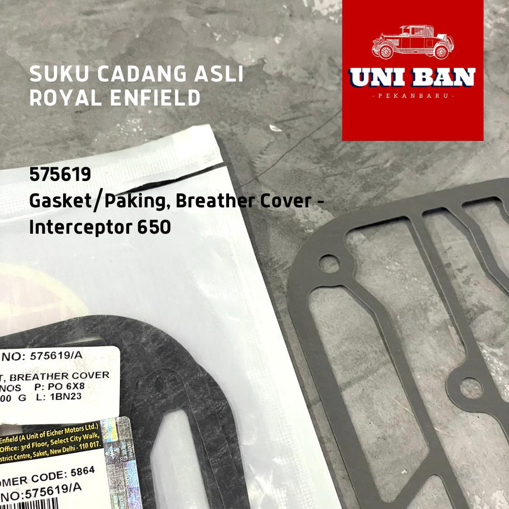 Paking Gasket Breather Cover Interceptor 575619 - Royal Enfield ASLI