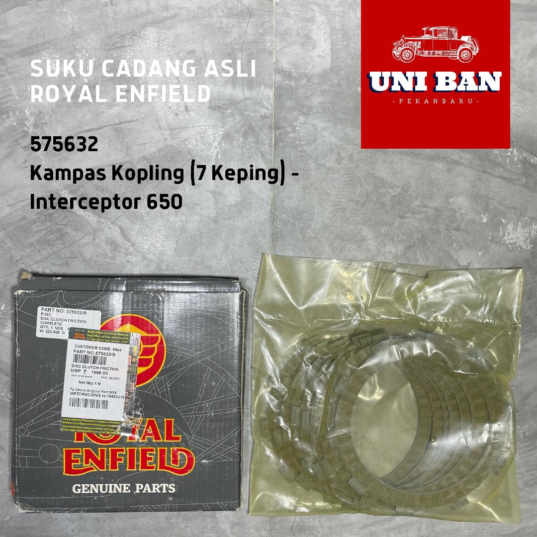 Kampas Kopling Interceptor 650 575632 - Royal Enfield ASLI