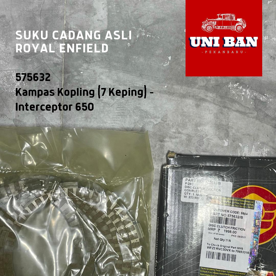 Kampas Kopling Interceptor 650 575632 - Royal Enfield ASLI