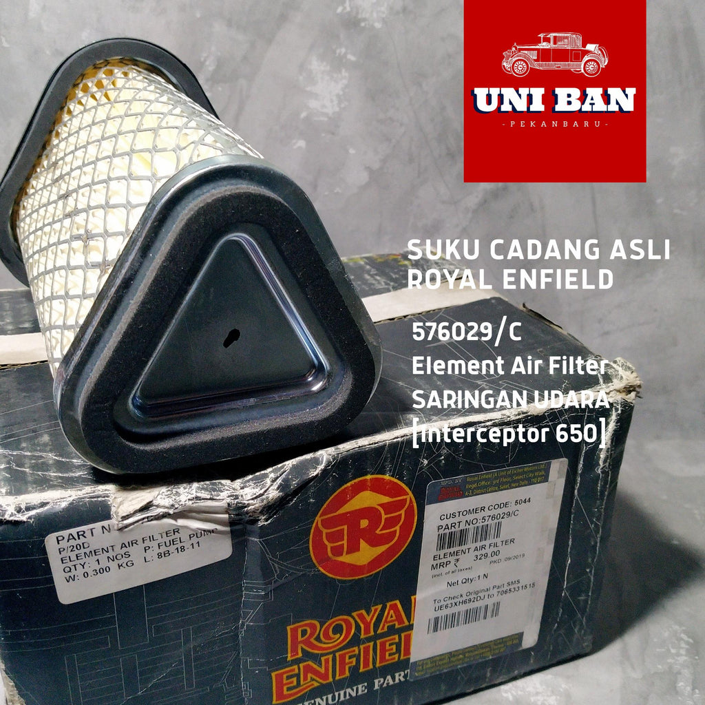 Saringan Udara / Air Filter 576029 - Royal Enfield Interceptor 650 ( ASLI )