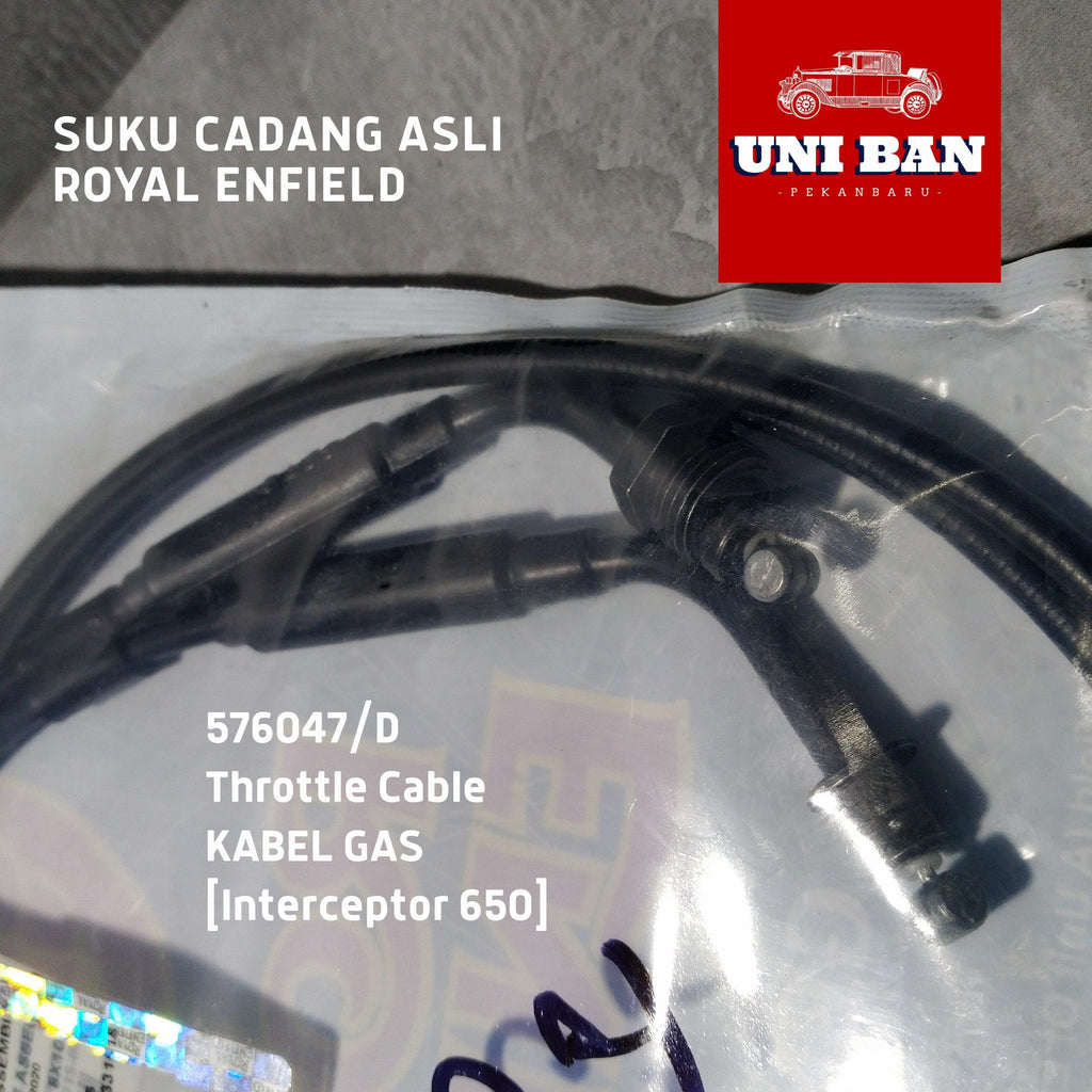 Kabel Gas / Throttle Cable  Interceptor 650 (sampai 2022) 576047 - Royal Enfield ASLI