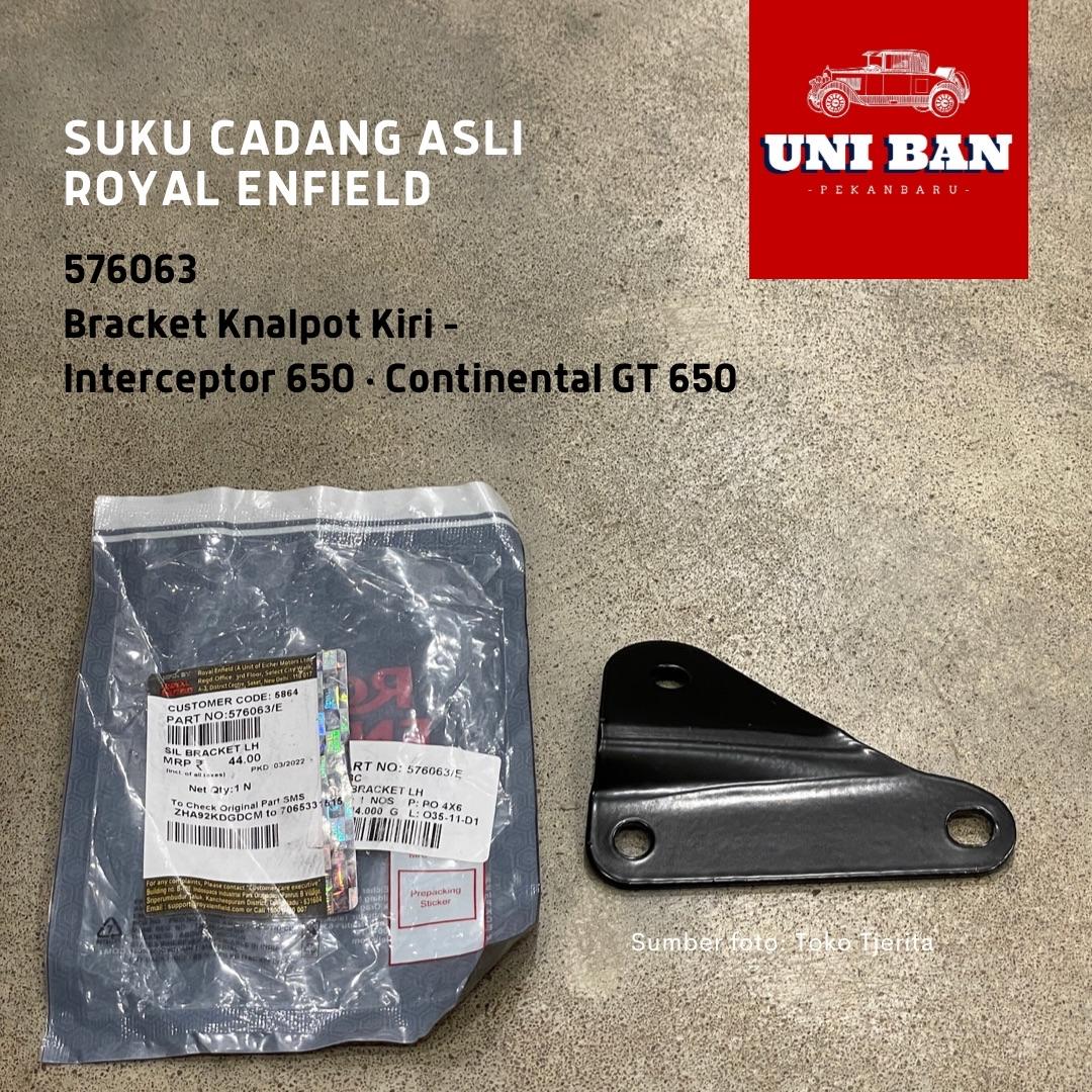 Bracket Knalpot Kiri Interceptor 650 GT 576063 - Royal Enfield ASLI
