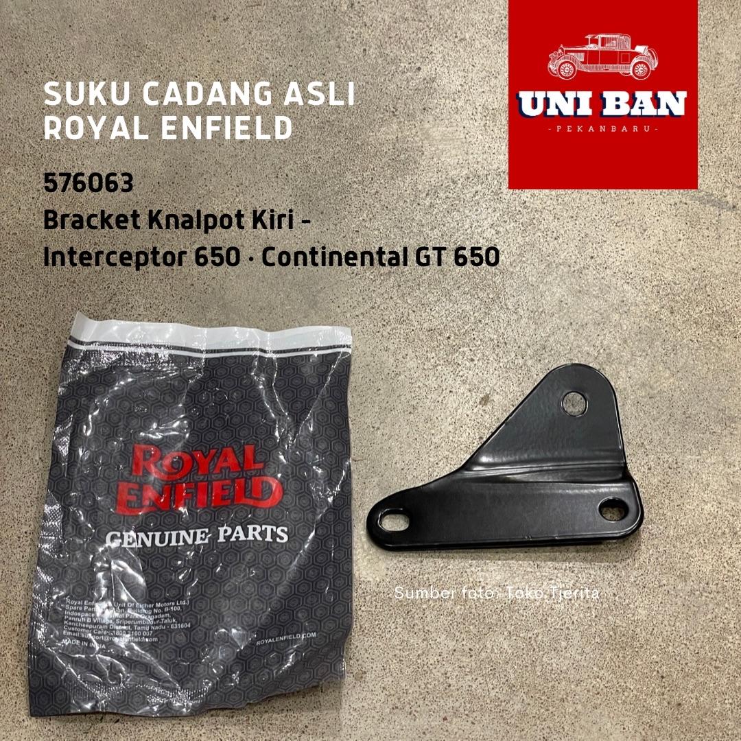 Bracket Knalpot Kiri Interceptor 650 GT 576063 - Royal Enfield ASLI