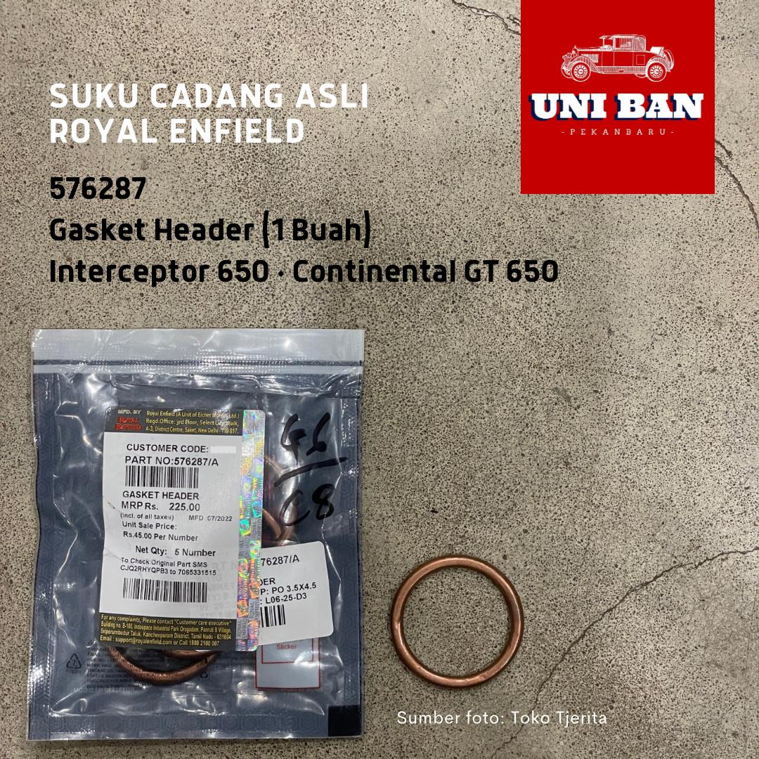 Paking Knalpot Interceptor GT 650 Gasket Header 576287 - Royal Enfield
