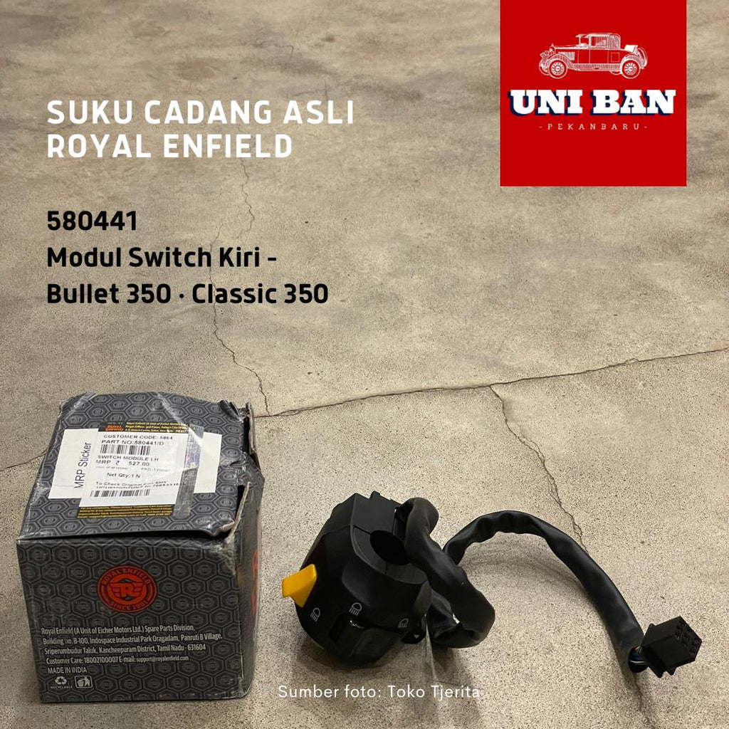 Modul Switch Kiri Bullet 350 Classic 350 580441 - Royal Enfield ASLI