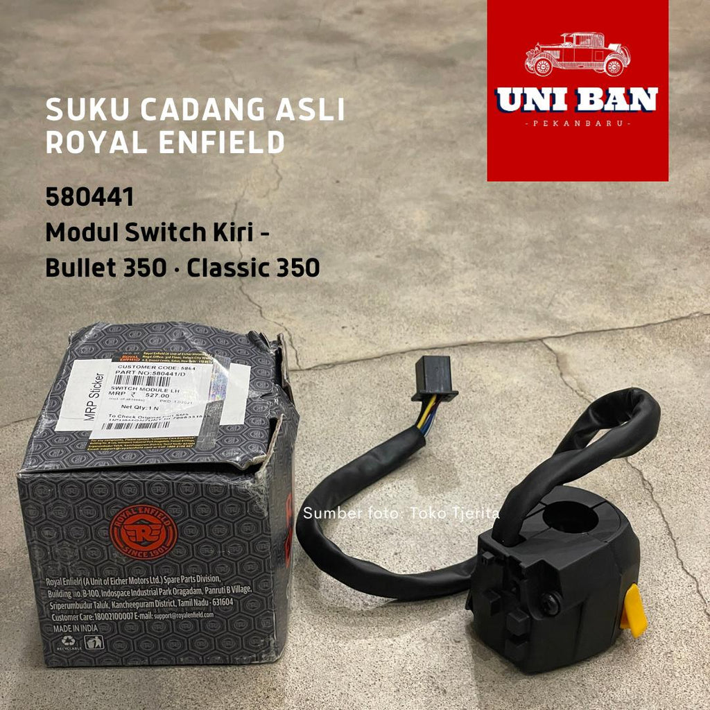 Modul Switch Kiri Classic Bullet 500 581029 - Royal Enfield ASLI