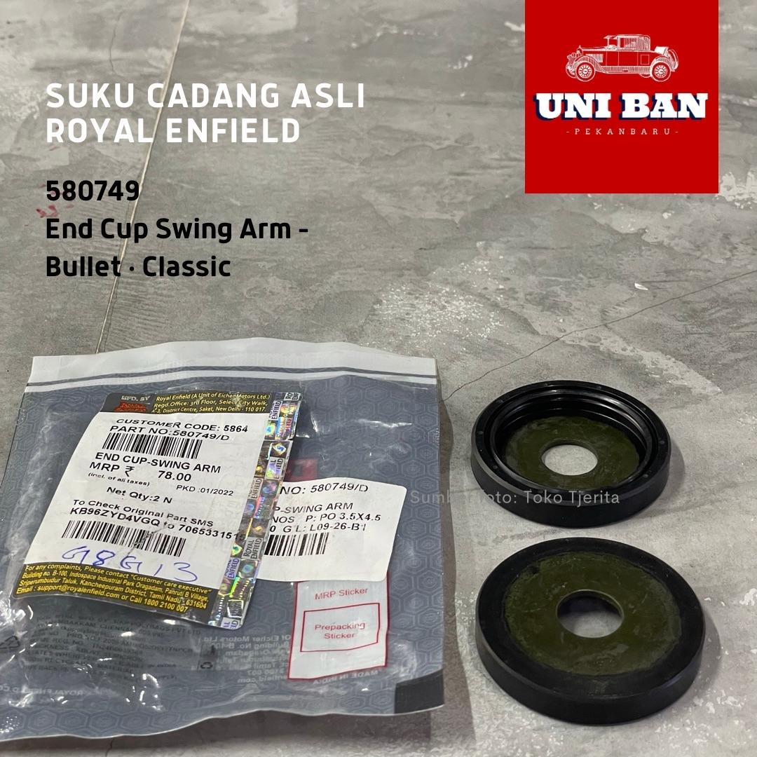 Karet Ganjal Swing Arm (2 Buah) 580749 Classic - Royal Enfield ASLI