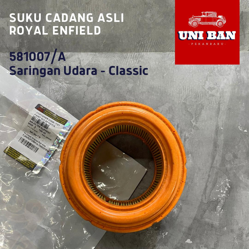 Saringan Udara / Air Filter 581007 - Royal Enfield Classic 500 ( ASLI )