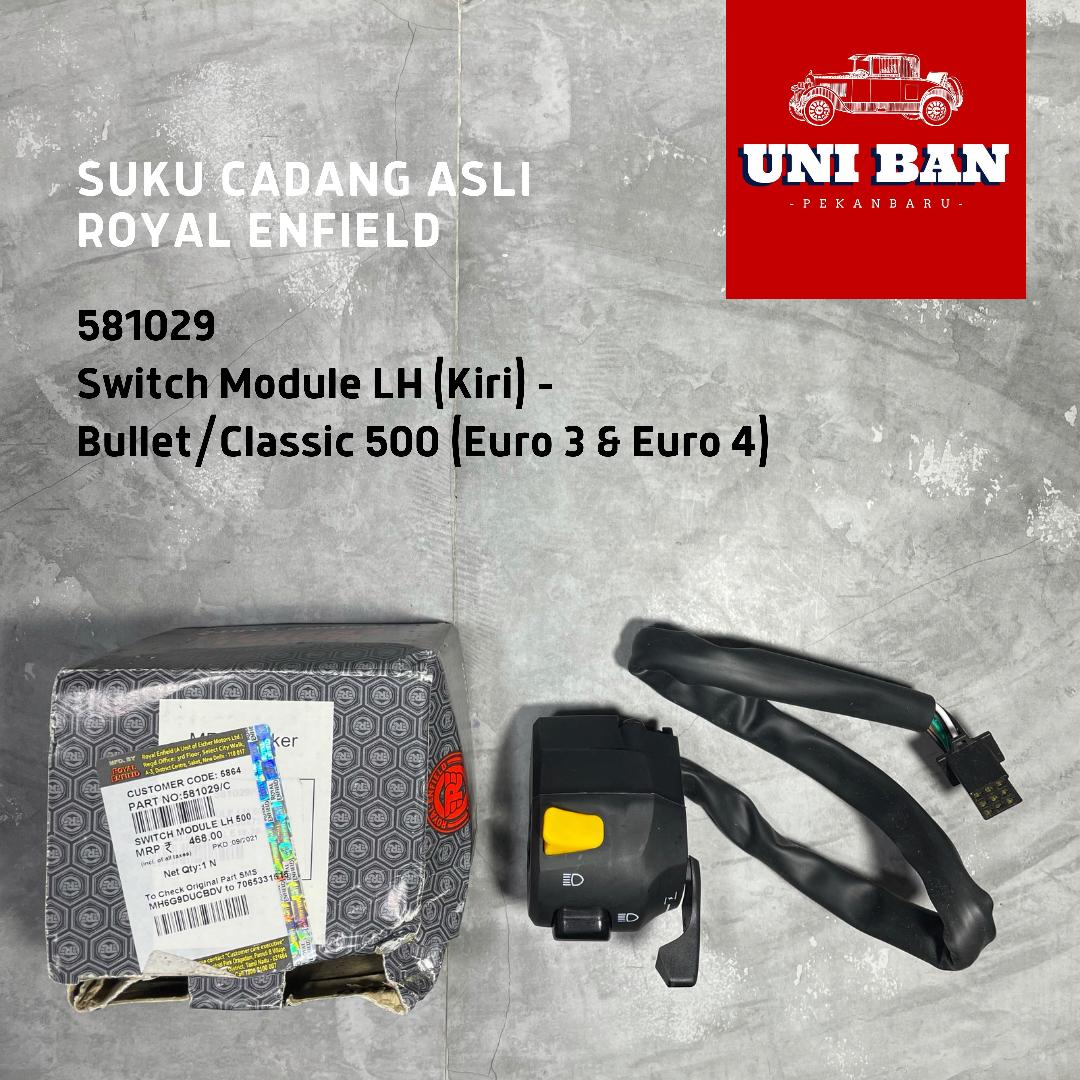 Modul Switch Kiri Classic Bullet 500 581029 - Royal Enfield ASLI