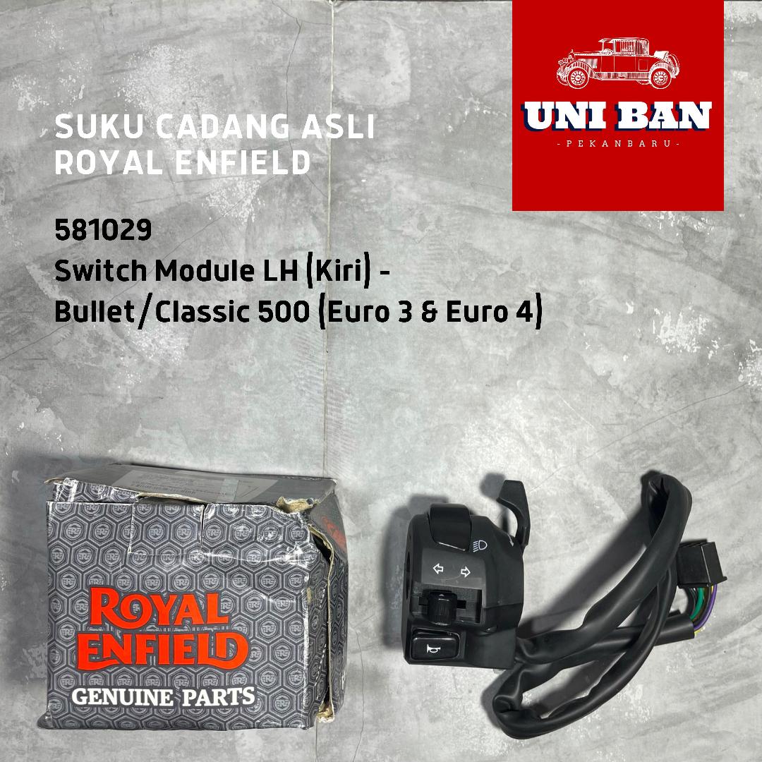 Modul Switch Kiri Classic Bullet 500 581029 - Royal Enfield ASLI