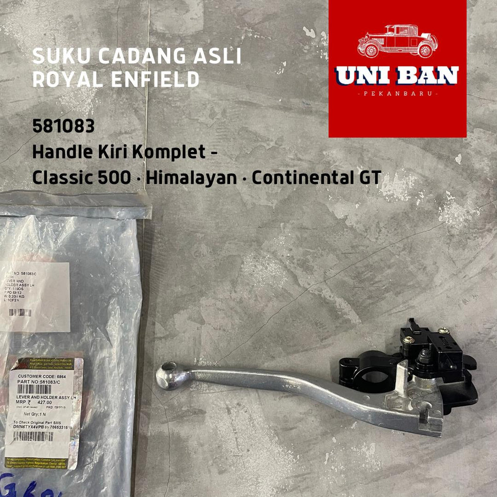 Handle Kiri Komplet Classic Himalayan 581083 - Royal Enfield ASLI