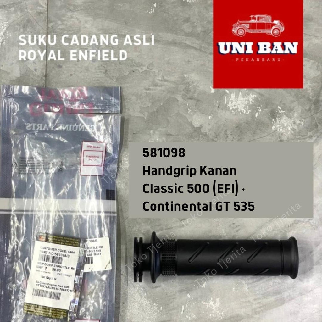 Handle Grip Kanan Bullet Classic 581098 - Royal Enfield ASLI
