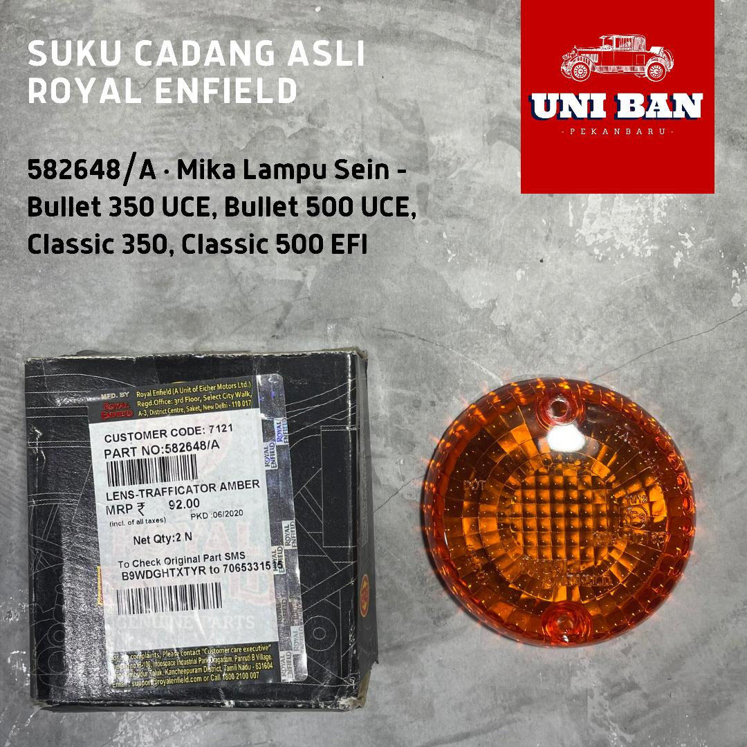 Mika Lampu Sein Bullet / Classic 582648/A - Royal Enfield ASLI