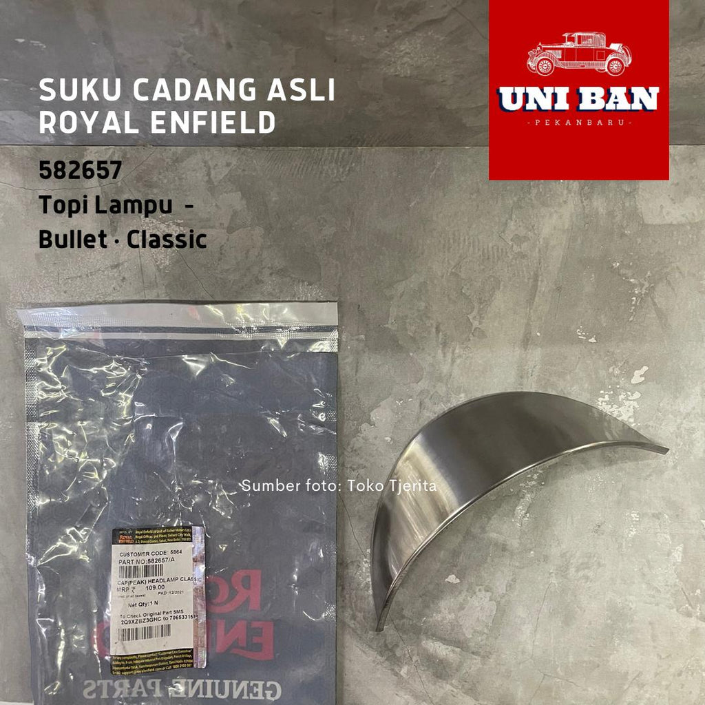 Pet Lampu Bullet Classic 582657 - Royal Enfield ASLI