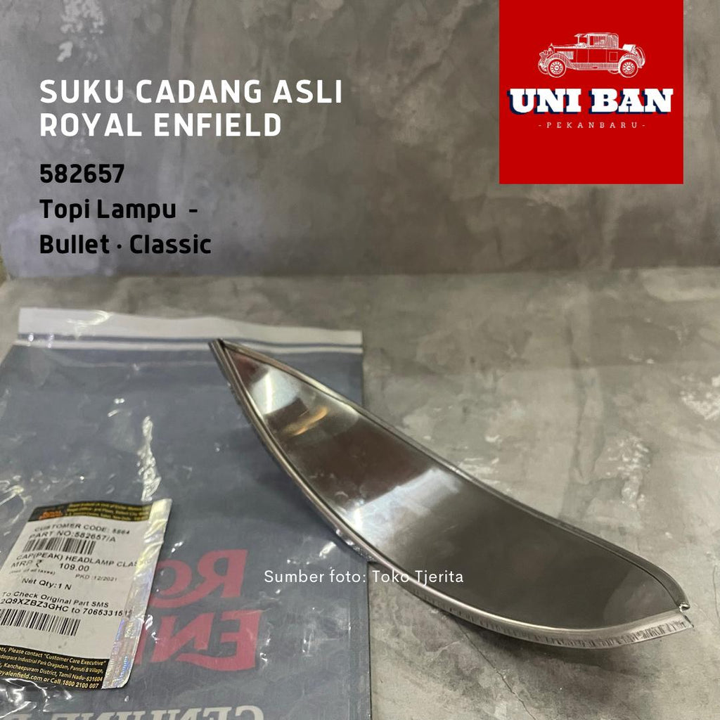 Pet Lampu Bullet Classic 582657 - Royal Enfield ASLI