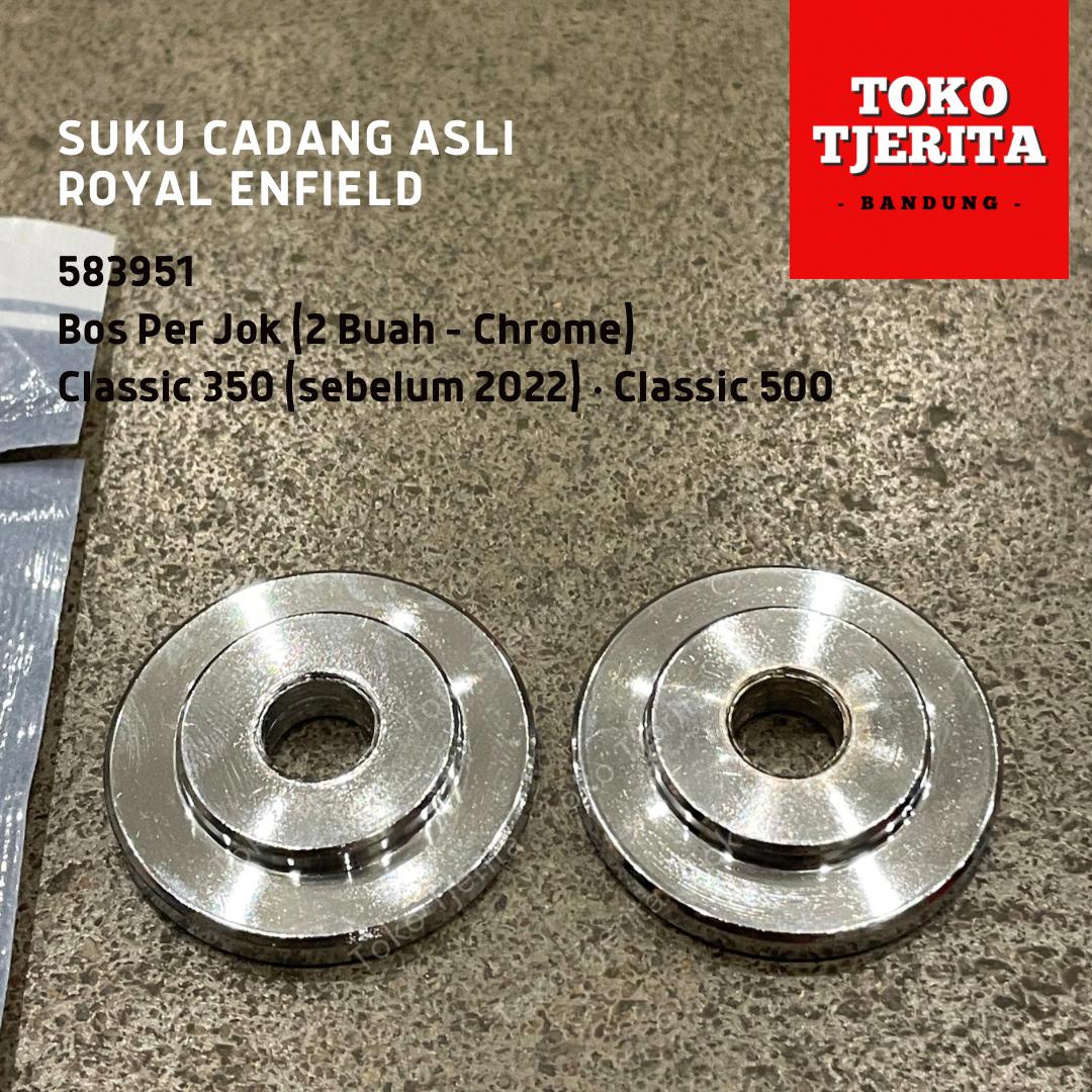 Bos Per Chrome 2 Buah Jok Depan 583951 Classic 500 - Royal Enfield ASLI