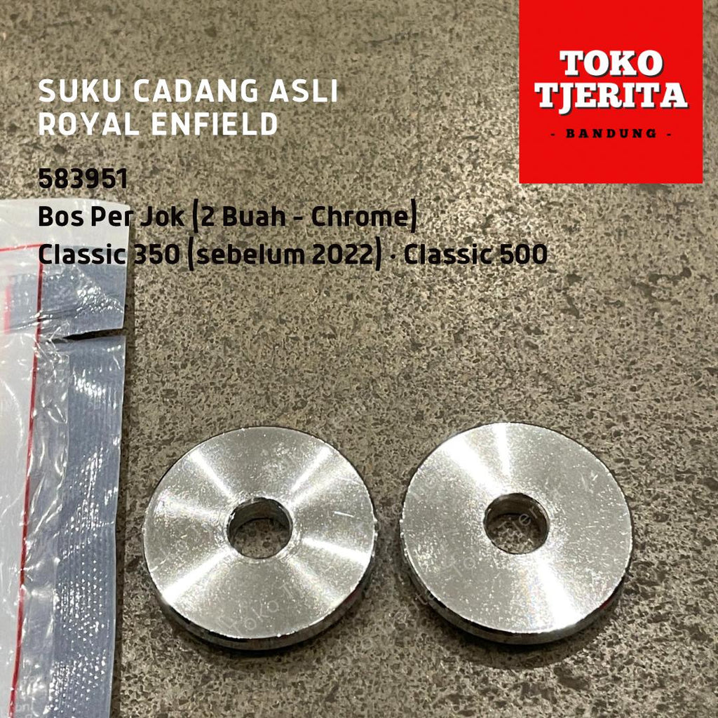 Bos Per Chrome 2 Buah Jok Depan 583951 Classic 500 - Royal Enfield ASLI