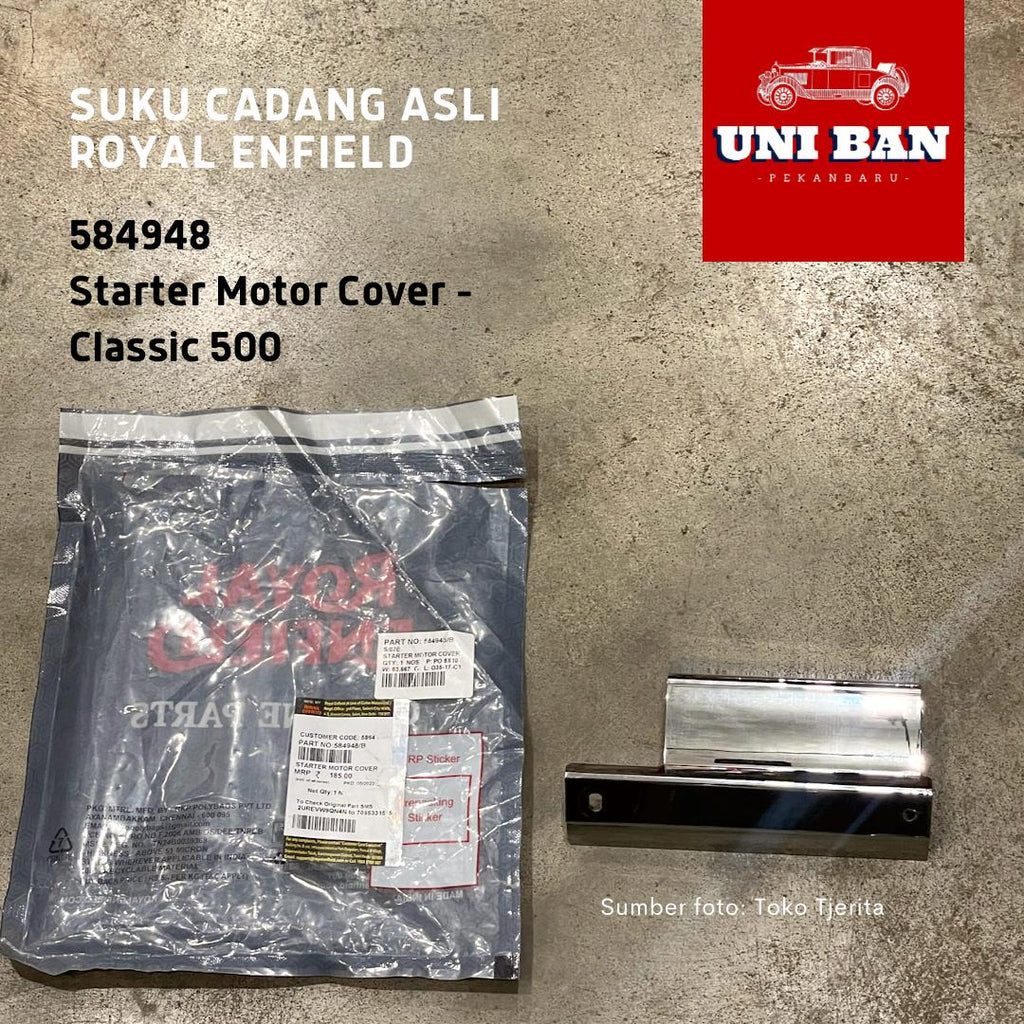 Starter Motor Cover Classic 500 584948 - Royal Enfield ASLI