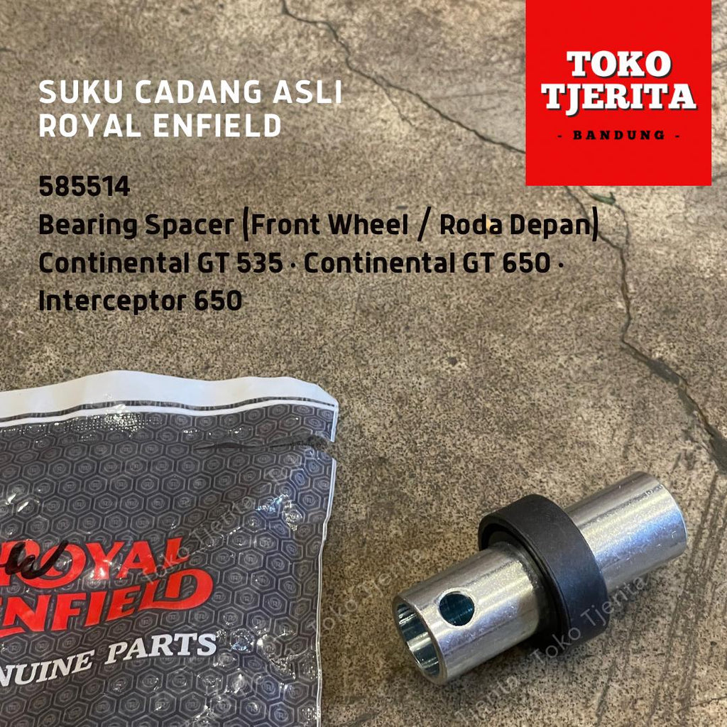 Bearing Spacer Roda Depan Continental GT 535 Interceptor 650 585514 - Royal Enfield ASLI