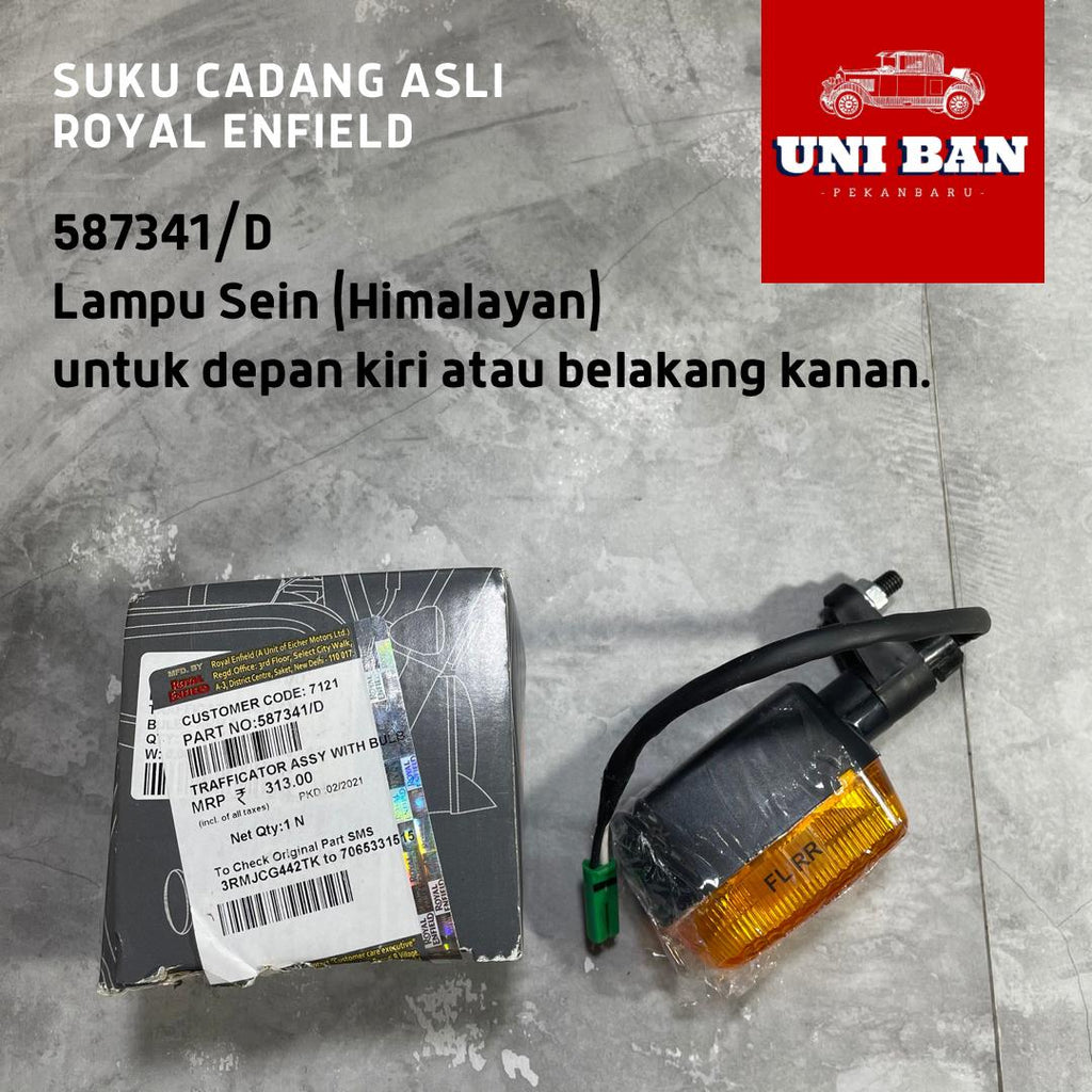 Lampu Sein (1 Buah) Himalayan 411 587341 587340 - Royal Enfield ASLI
