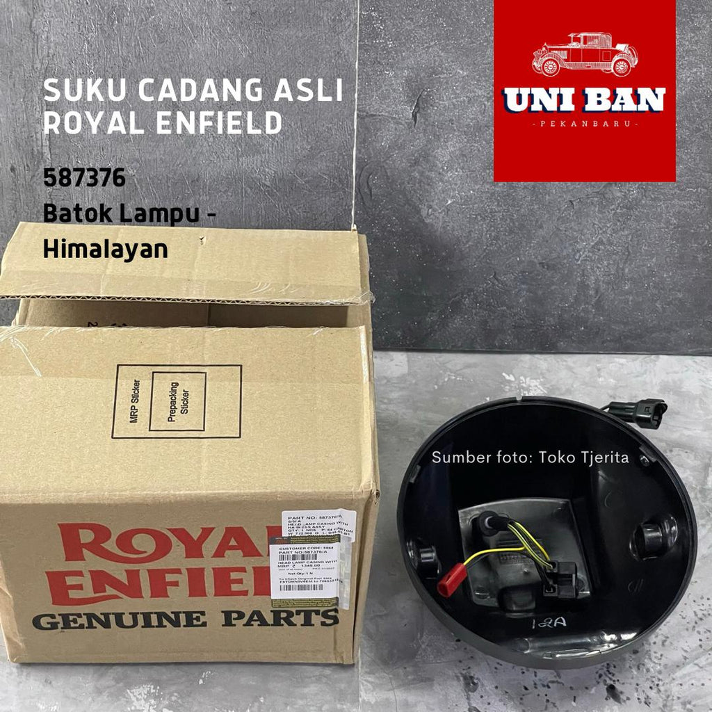 Batok Lampu Depan 587376 Himalayan 411 Euro 4 - Royal Enfield ASLI