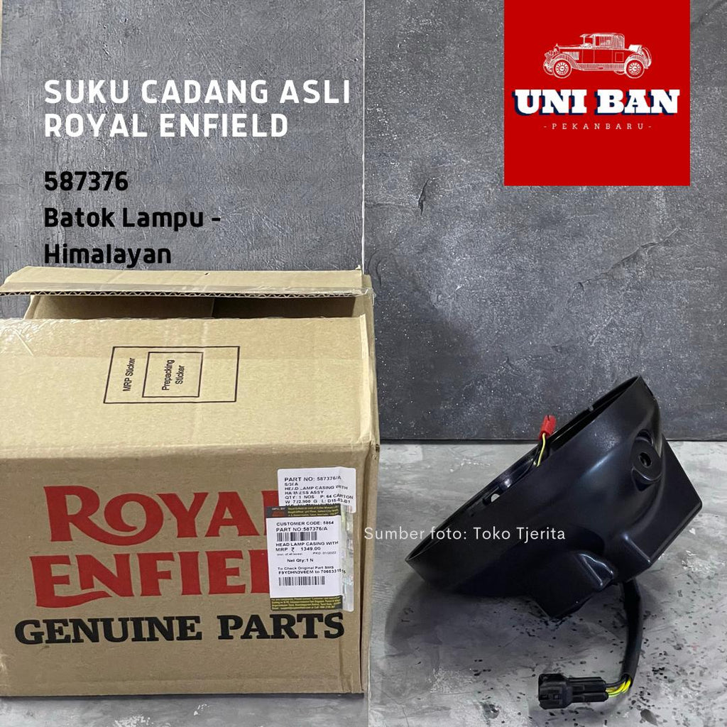 Batok Lampu Depan 587376 Himalayan 411 Euro 4 - Royal Enfield ASLI
