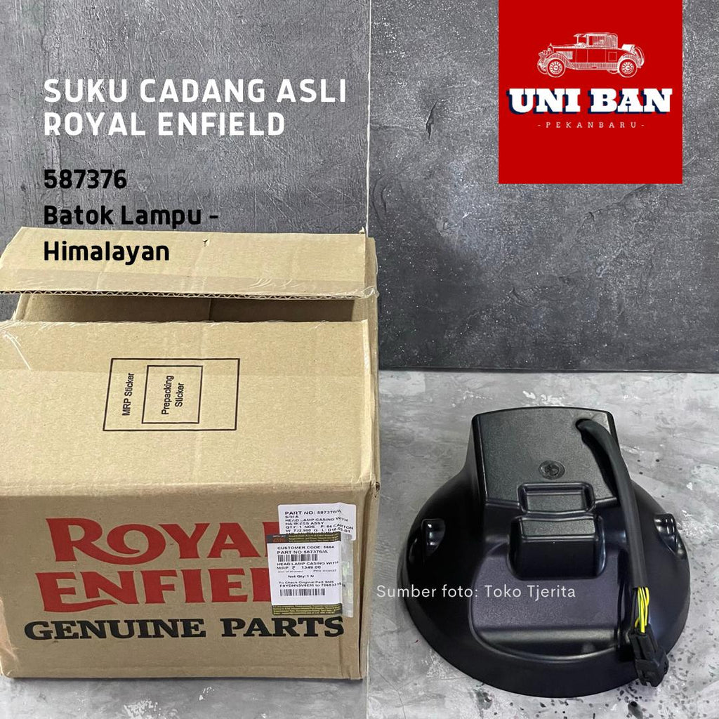 Batok Lampu Depan 587376 Himalayan 411 Euro 4 - Royal Enfield ASLI