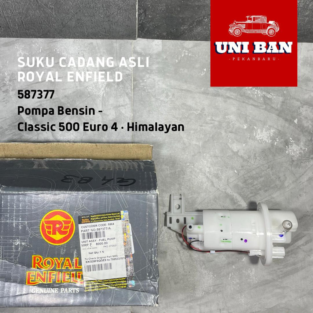 Pompa Bensin 587377 Classic 500 Himalayan 411 Scram - Royal Enfield ASLI