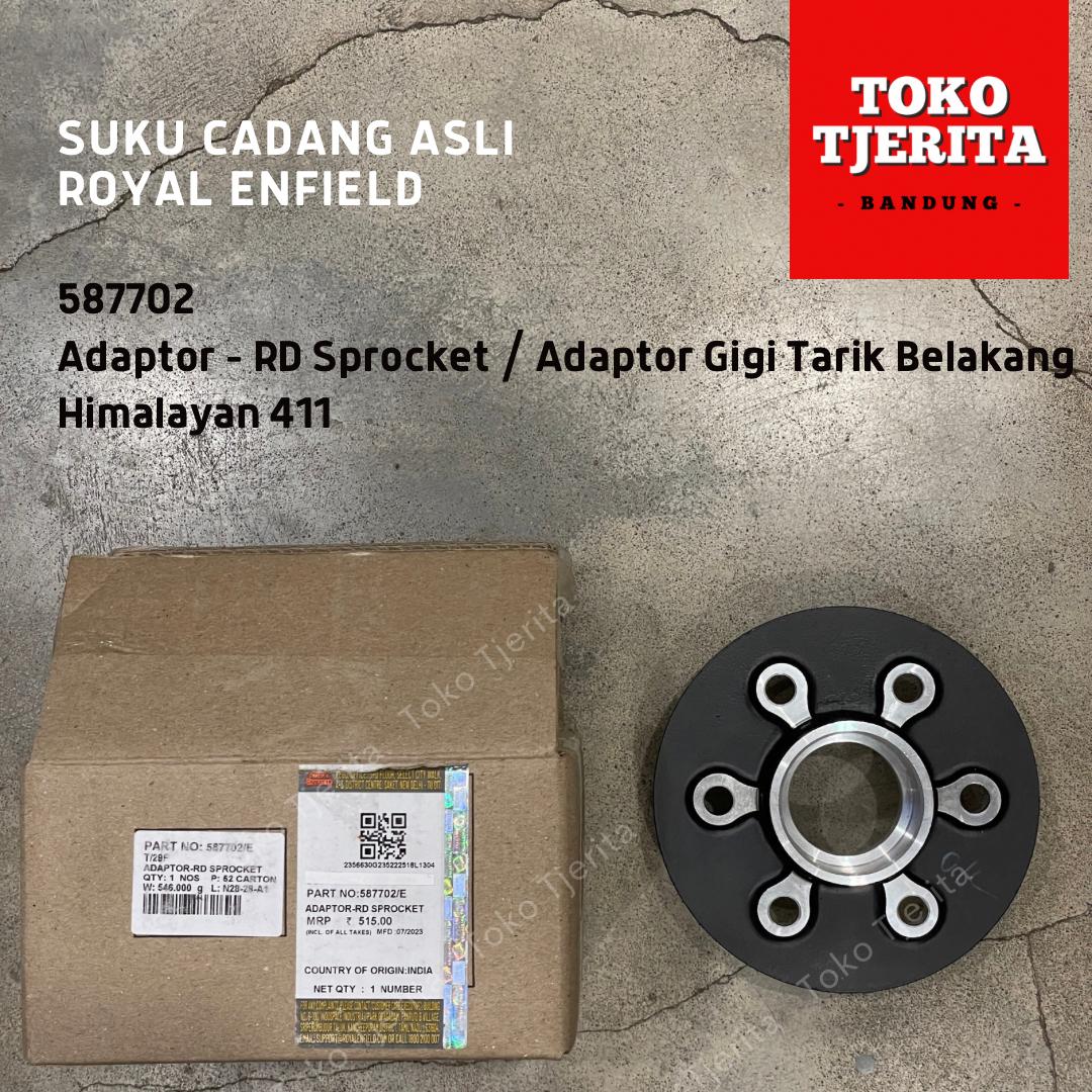 Adaptor Gigi Tarik Belakang Himalayan 411 Scram 587702 - Royal Enfield ASLI