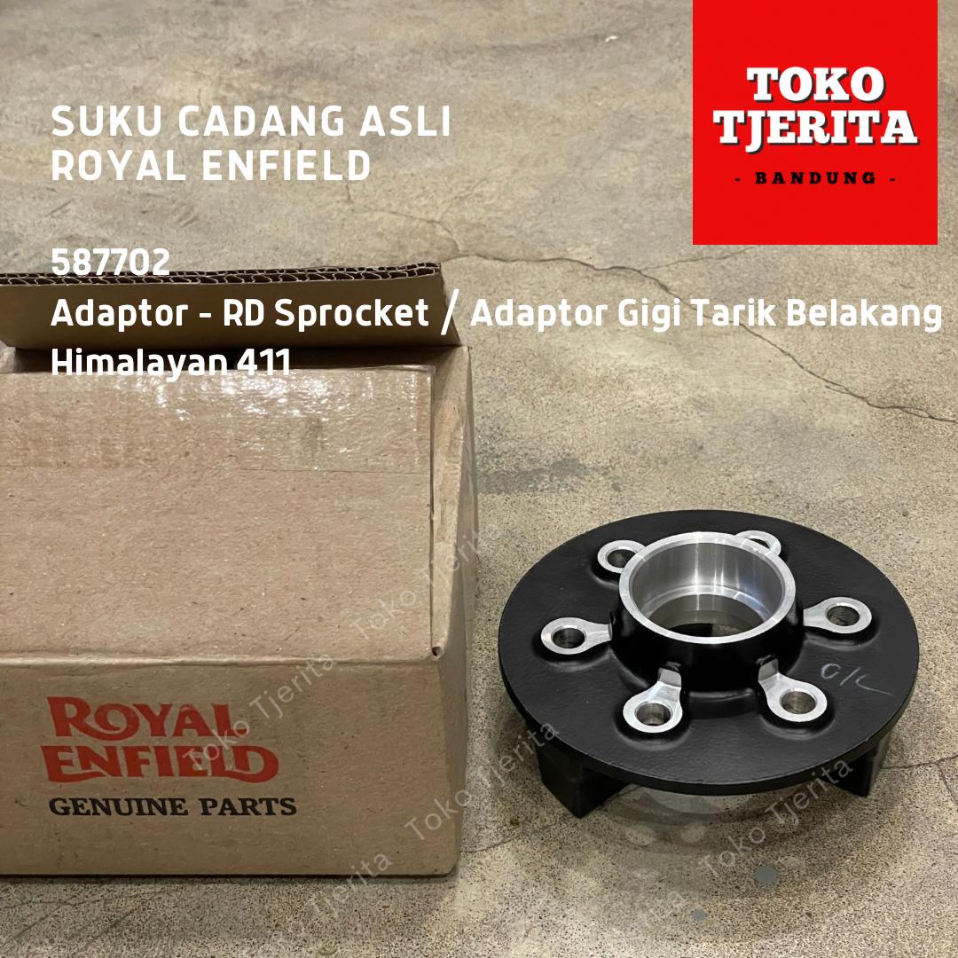 Adaptor Gigi Tarik Belakang Himalayan 411 Scram 587702 - Royal Enfield ASLI