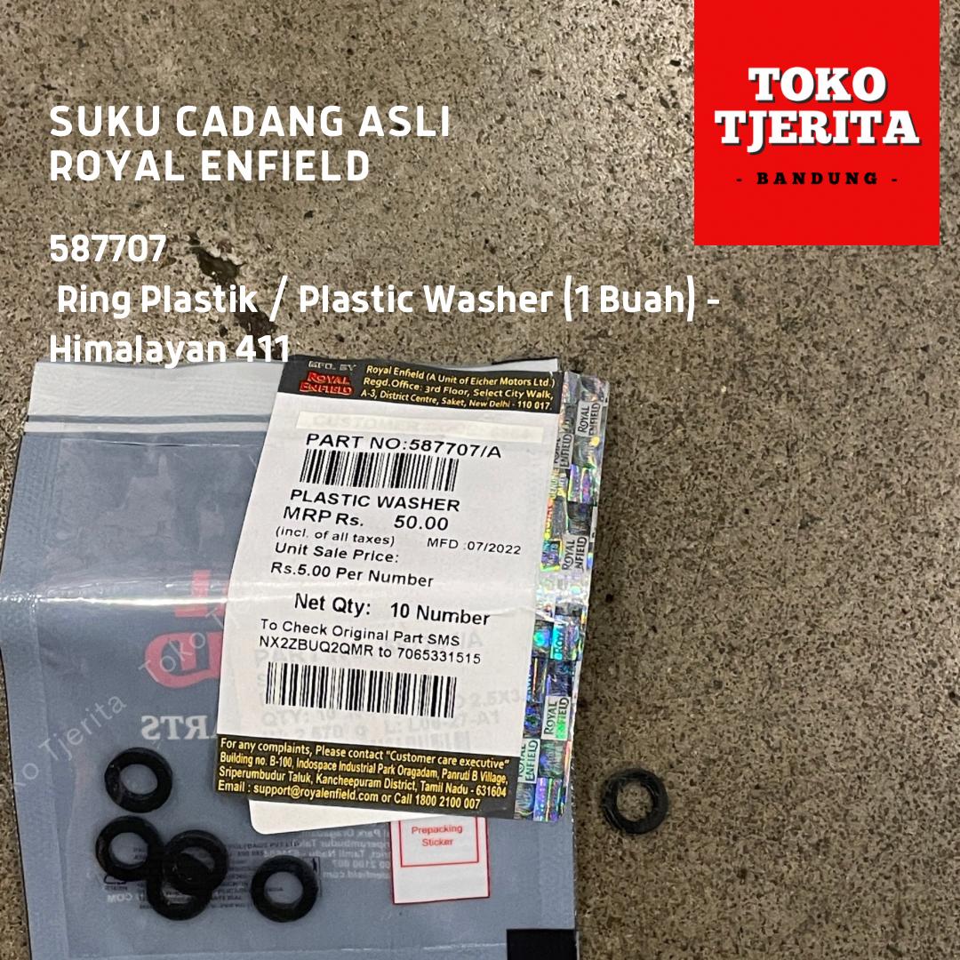 Ring Plastik 587707 Plastic Washer Windshield Himalayan 411 - Royal Enfield ASLI