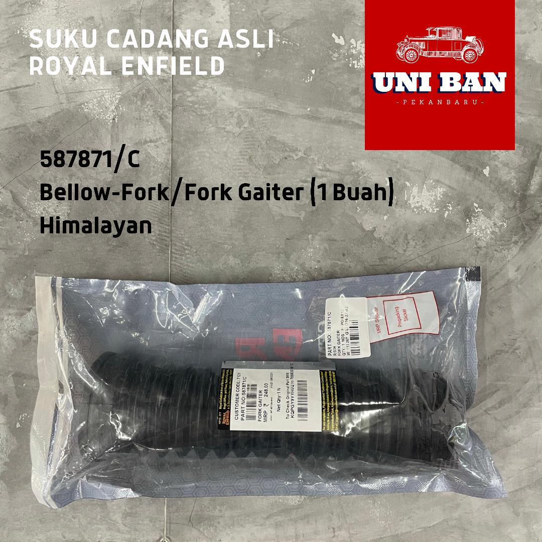 Bellow Fork Gaiter Himalayan (1) 587871/C Karet - Royal Enfield ASLI