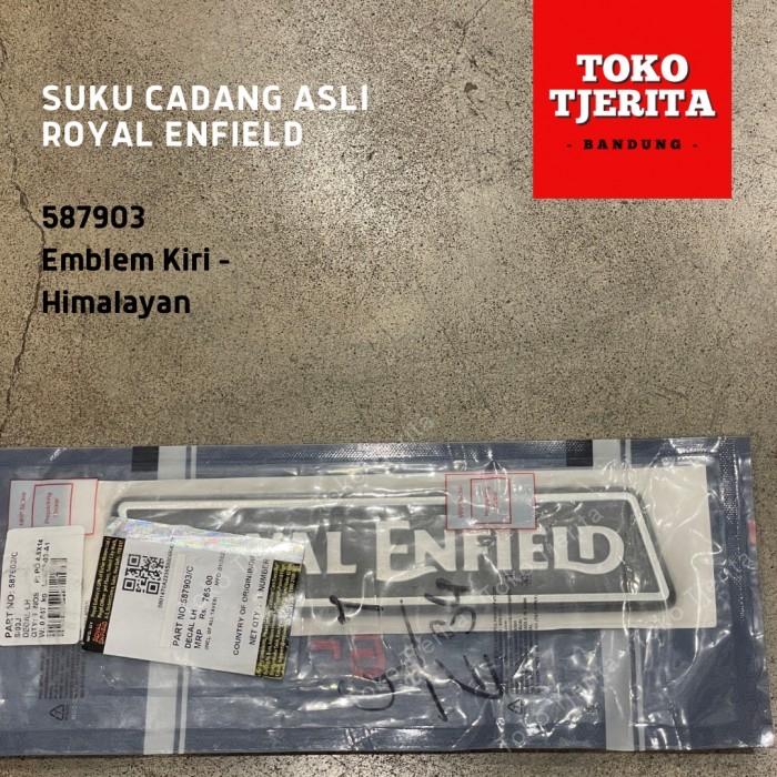 Emblem Himalayan Kiri 587903 Kanan 587904 - Royal Enfield ASLI