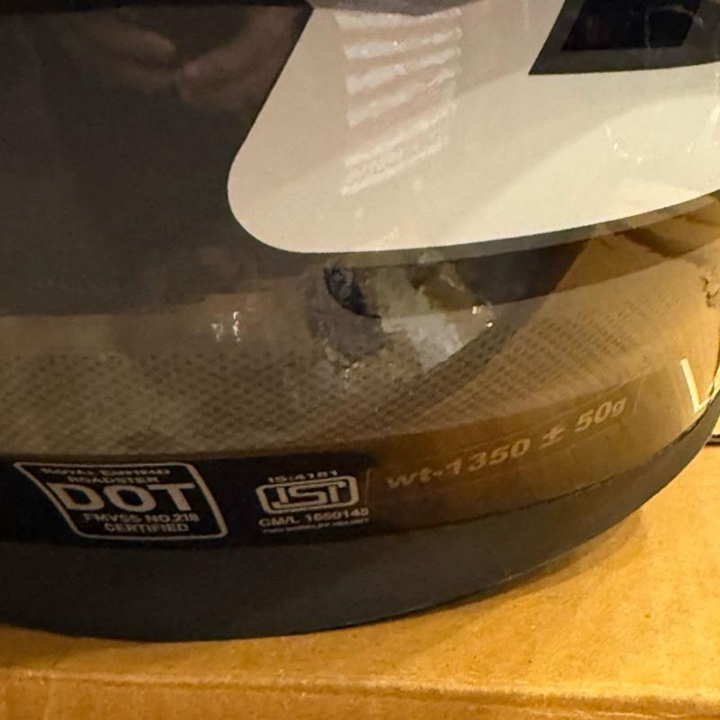 Helm Roadster Full Face 1901 XL BESAR Hitam Kilap RRGHEA240657 - Royal Enfield ASLI