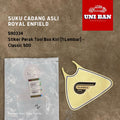 Stiker Perak Tool Box Kiri Classic 500 590334 - Royal Enfield ASLI