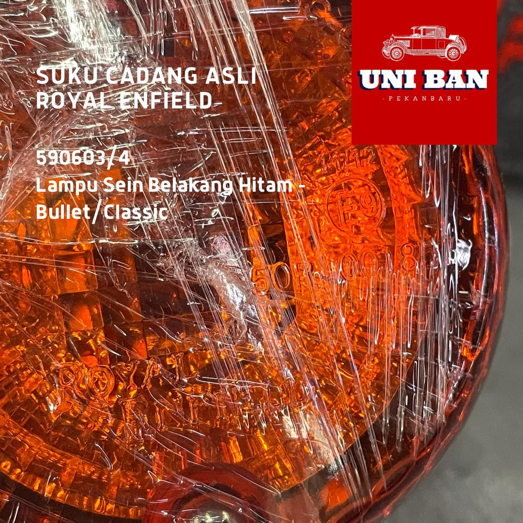 Lampu Sein Hitam (1 Buah) Classic 500 Stealth Black 590601 590602 590603 590604 - Royal Enfield ASLI