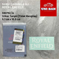 Stiker Tangki (Tidak Mengilap/Dof/Matte) 590792/A - Royal Enfield ASLI