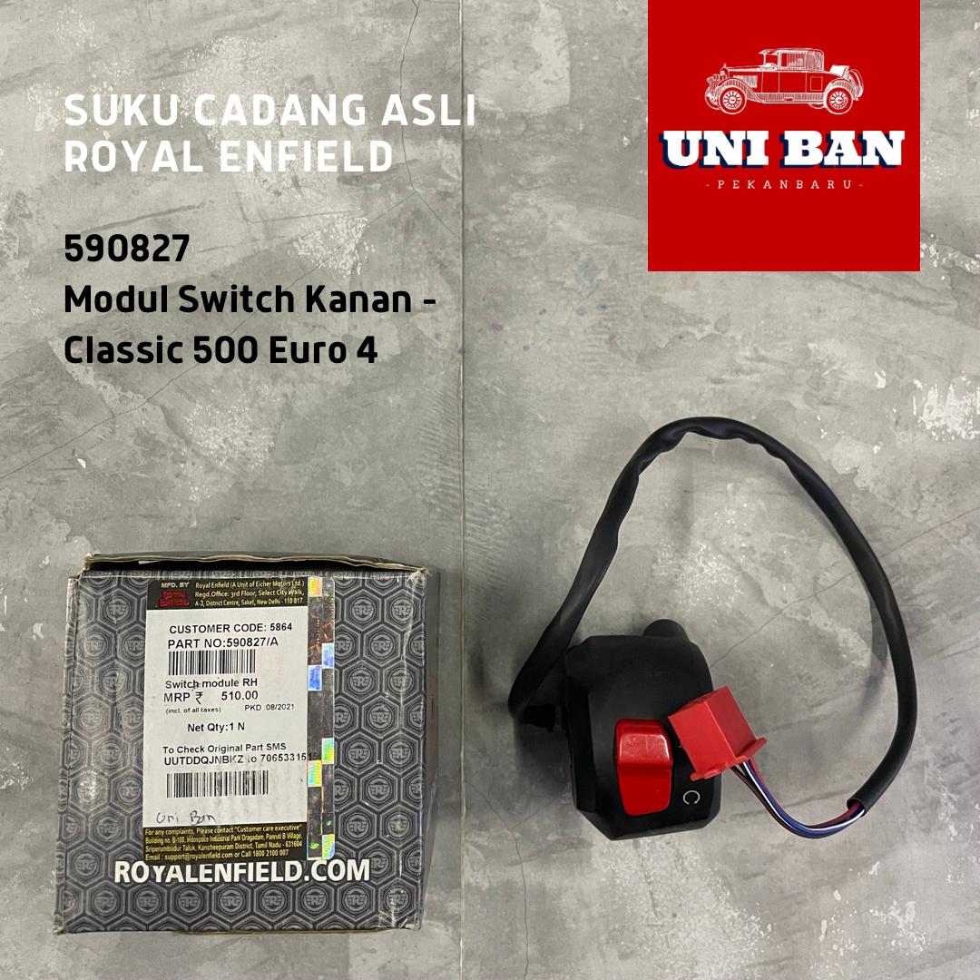 Modul Switch Kanan Interceptor Classic 500 E4 590827 - Royal Enfield