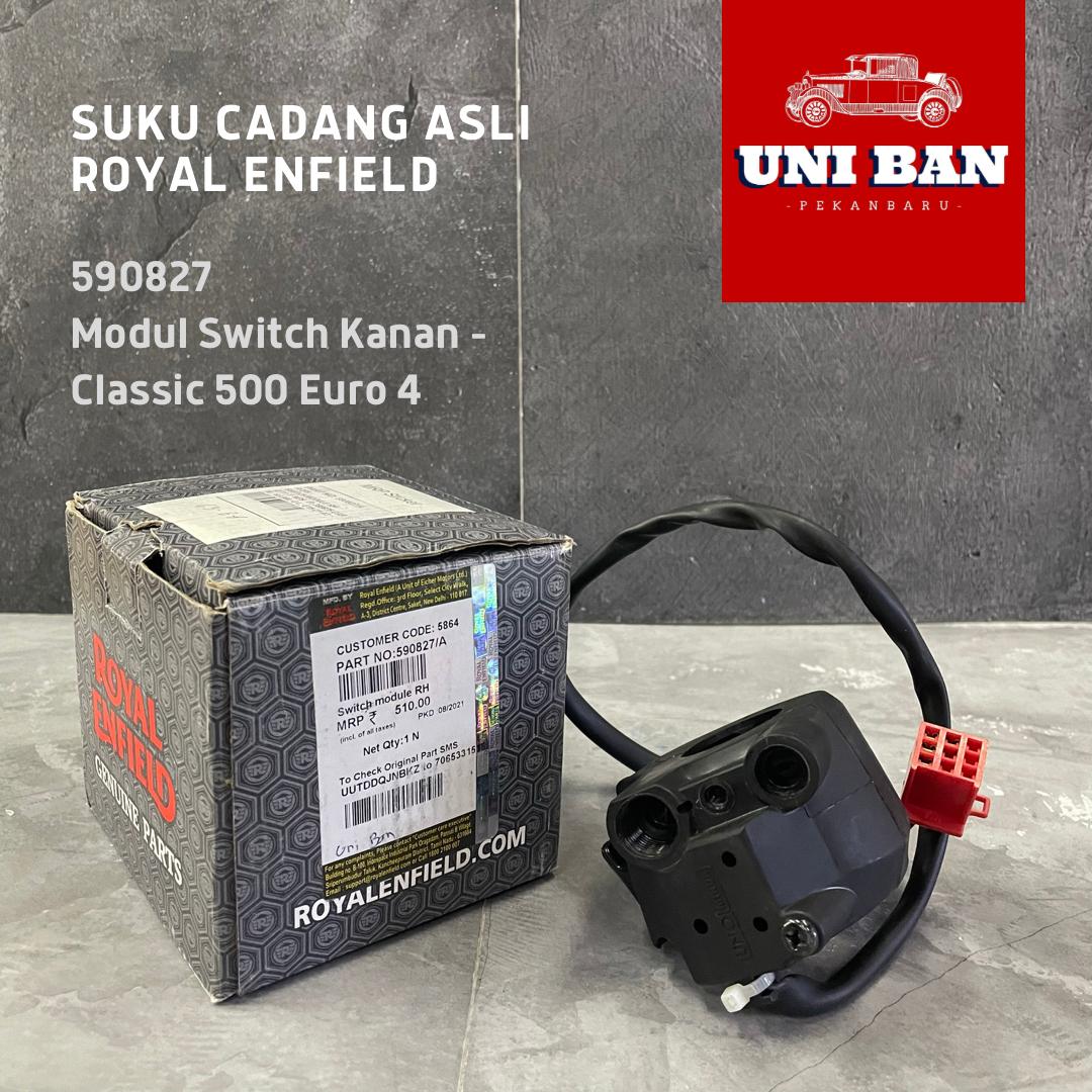 Modul Switch Kanan Interceptor Classic 500 E4 590827 - Royal Enfield